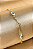 Pulseira Com Olho Grego Banhado Em Ouro 18k - Imagem 2