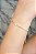 Pulseira Com Olho Grego Banhado Em Ouro 18k - Imagem 1