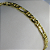 Pulseira Corrente Com Elo Sequenciado Banhado Em Ouro 18k Masculina - Imagem 4