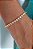Pulseira Elos Redondos Com Faixa De Zircônia Banhado Em Ouro 18k - Imagem 1