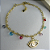 Pulseira Olho Grego Com Zircônias Coloridas Banhado Em Ouro 18k - Imagem 3