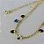 Pulseira De Zircônias Coloridas Banhado A Ouro 18k - Imagem 6