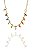 Pulseira Infantil De Pedrinhas Coloridas Banhado A Ouro 18k - Imagem 2