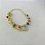 Pulseira Infantil De Pedrinhas Coloridas Banhado A Ouro 18k - Imagem 5