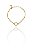 Pulseira Com Pingente De Coração Em Zircônias Coloridas Banhado Em Ouro 18k - Imagem 3