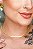 Choker Com Corrente Trabalhada Banhado Em Ouro 18k - Imagem 1