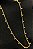 Choker Corrente Com Bolinha Lisa Banhado Em Ouro 18k - Imagem 2