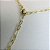 Choker Com Coração Vazado Pequeno Interligado Banhado Em Ouro 18k - Imagem 6
