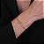 Bracelete Dourado com Borboleta Cravejada de Zircônia Colorida - Imagem 2