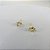 Brinco Zircônia Oval Banhado Em Ouro 18k - Imagem 4