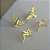 Brinco Duo Com Brincos Religiosos Banhado Em Ouro 18k - Imagem 4