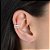Piercing Prateado de Pressão com 14 Pedras de Zircônia - Imagem 2