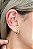 Piercing Fake Forma De Coração Banhado Em Ouro 18k - Imagem 1