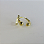 Piercing Fake Com Coração Banhado Em Ouro 18k - Imagem 9