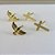 Duo De Cruz E Espírito Santo Banhado Em Ouro 18k - Imagem 5