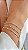 PULSEIRA TRIPLA FOLHEADA PRATA 925 - Imagem 2
