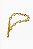 PULSEIRA FOLHEADA A OURO 18K COM ZIRCÔNIA - Imagem 2