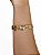 PULSEIRA CHAPINHAS DIAMANTADAS FOLHEADA A OURO 18K - Imagem 2