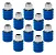 Kit 10 Engate Rápido Compressor Ar 1/4 Fêmea Npt Azul - Imagem 3