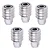 5 Engates Rápidos 1/4" para Mangueira de Compressor de Ar - Conexões Fêmea - Imagem 1