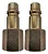 Pinos para Engate Rápido 1/2" com Rosca Fêmea 1/2" NPT - Par - Imagem 1
