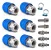 Kit de 6 Engates Rápidos para Compressor - Espigão para Mangueira 1/4" - Imagem 1