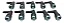 Kit com 10 Conectores Bartolomeu Engate Rápido 5/16 x 5/16 90° - QC003 - Imagem 3