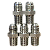 Adaptador Macho Fixo Aço Carbono 9/16" JIC x 1/4" NPT - 5 Unidades - Imagem 3