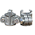 Kit de Abraçadeira Alta Pressão Lava Auto - 1/2" - 20mm (2 Peças) - Imagem 1