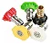 Kit 5 Esguicho Bicos Engate Rápido Para Wap Lavadora 4100 - Imagem 1