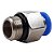 Kit 10 Conexão Pneumática Reta Macho Tubo 10mm X 1/4 Bsp - Imagem 4