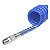 Mangueira Espiral Pu Azul 8mmx 10 Metros P/ Ar Comprimido Azul - Imagem 3