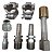 Kit Bico Esguicho Regulável Lava Auto Jato 1/2 Saída 3,2mm - Imagem 1