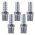 Kit 5 Espigão Conector Rosca Npt Macho 1/4 Mangueira 3/8 - Imagem 9