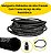 Kit Mangueira Lavadora Alta Pressão + Esguicho + Pino Engate Preto - Imagem 5