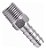 Espigão Adaptador Fixo Macho 1/8  Npt X Mangueira 3/8 - Imagem 2