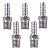Kit 2 Espigão Conector Rosca Npt Macho 1/4 Mangueira 5/16 - Imagem 8