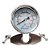 Manômetro Com Glicerina Horizontal 63mm 1/4 10 Bar 140 Psi - Imagem 8