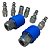 Kit Engate Rápido Para Mangueira Espiral Pu 8mm 8 Peças - Imagem 1