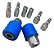 Kit Engate Rápido Para Mangueira Espiral Pu 8mm 8 Peças - Imagem 3