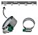 Kit 10 Abraçadeiras Flexil Carbono Suprens 57-76mm Fita 14mm Inox - Imagem 3