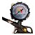 Calibrador De Pneu Analógico C/ Manômetro 220psi 16bar - Imagem 6