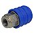 Engate Rápido Compressor Ar 1/4 Fêmea Npt Azul Hidraflux - Imagem 2