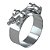 Abraçadeira Tucho 28-34 Mm T-clamp Para Mangotes 100% Inox - Imagem 1