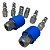 Kit Engate Rápido Para Mangueira Espiral Pu 8mm 8 Peças - Imagem 1
