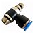Kit 5 Conexão Pneumática Reguladora De Fluxo 4mmx 1/8 Bsp - Imagem 4