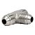 Adaptador Tee Macho 7/16 Jic Forjado - Imagem 2