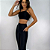 CONJUNTO LEGGING MICROCANELADO TOP BRUNA - Imagem 1