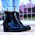 Bota Coturno Salto Grosso Moda Feminino Várias Cores - Imagem 11