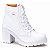 Bota Coturno Salto Grosso Moda Feminino Várias Cores - Imagem 6
